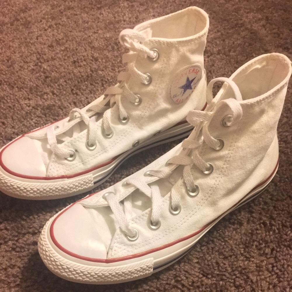 Converse Chuck Taylor All Star White High Tops